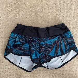 Lululemon Speed Shorts